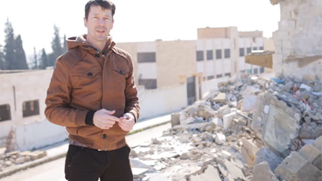 Nhà báo John Cantlie trong video mới của khủng bố IS Nhà báo John Cantlie trong video mới của khủng bố IS