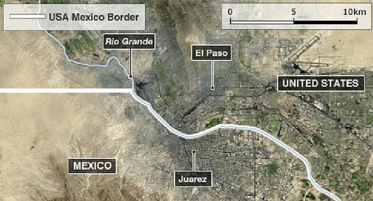 IS đang điều h&agrave;nh một khu trại c&aacute;ch kh&ocirc;ng xa TP El Paso, bang Texas