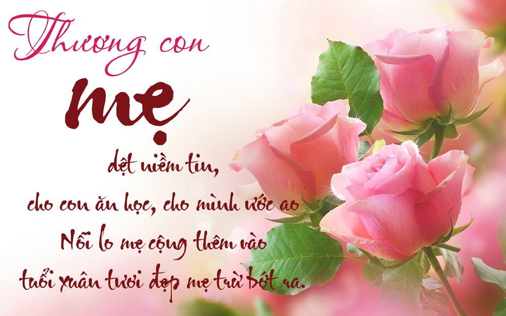 Mẹ sẽ rất vui nếu nhận được những lời ch&uacute;c 8/3 y&ecirc;u thương nhất từ những đứa con của m&igrave;nh