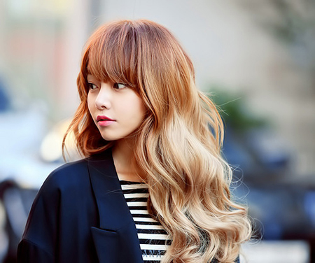 M&agrave;u nhuộm t&oacute;c kiểu Ombre mang lại sự trẻ trung, c&aacute; t&iacute;nh cho c&aacute;c n&agrave;ng