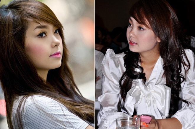 T&ocirc;ng hồng ngọt ng&agrave;o được Minh Hằng ưa chuộng v&agrave;o năm 2009