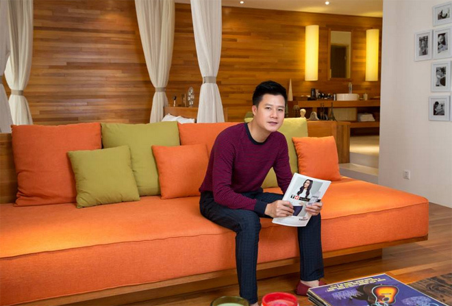 Căn nhà tinh tế, thể hiện đức tính giản dị và tính cách nam ca s