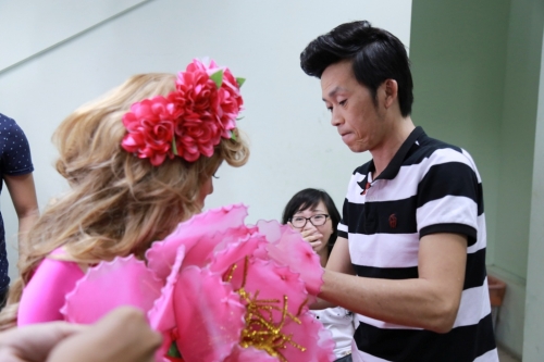 Cảnh hậu trường 