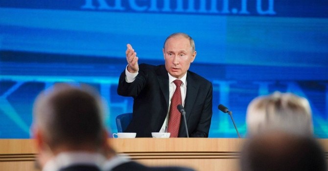 Tình hình Ukraine mới nhất: Tổng thống Nga Vladimir Putin tại cuộc họp báo thường niên diễn ra vào ngày hôm qua Tình hình Ukraine mới nhất: Tổng thống Nga Vladimir Putin tại cuộc họp báo thường niên diễn ra vào ngày hôm qua