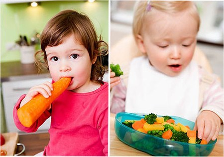 Sai lầm khi cho trẻ ăn rau xanh l&agrave; c&aacute;c mẹ lạm dụng c&agrave; rốt trong khẩu phần ăn của trẻ