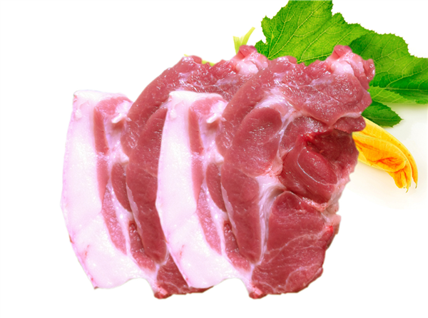Thịt lợn sạch c&oacute; lớp mỡ d&agrave;y, m&agrave;u hồng tươi, săn chắc