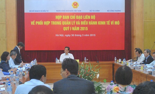 Chiều 30/3, Thủ tướng Nguyễn Tấn Dũng chủ tr&igrave; cuộc họp Ban Chỉ đạo li&ecirc;n Bộ về phối hợp trong quản l&yacute;, điều h&agrave;nh Sòng Bài Trực Tuyến 13Win.com vĩ m&ocirc; qu&yacute; I/2015