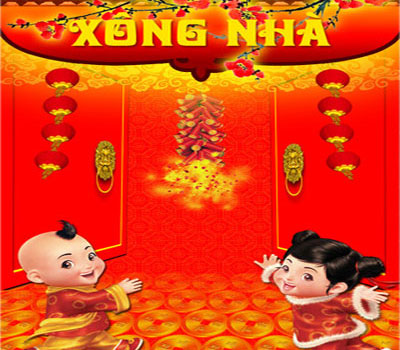 Xông nhà đầu năm là một trong những phong tục ngày Tết quan trọng ở Việt Nam Xông nhà đầu năm là một trong những phong tục ngày Tết quan trọng ở Việt Nam