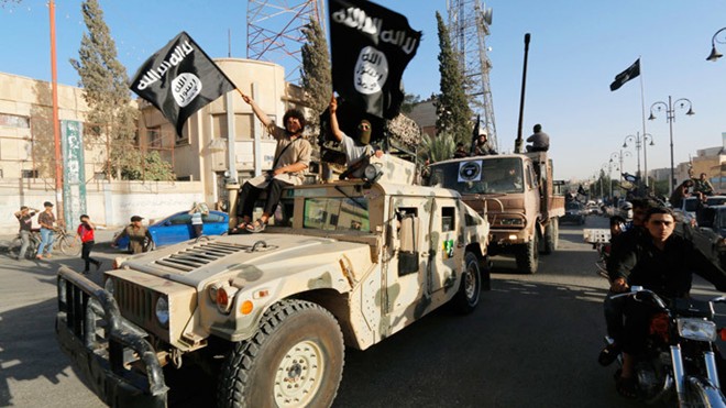 Hiện tại khủng bố IS đang kiểm so&aacute;t nhiều v&ugrave;ng rộng ở Iraq v&agrave; Syria