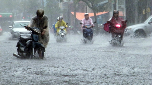 Dự báo thời ti&ecirc;́t ngày mai 27/5/2016: Bắc B&ocirc;̣ ti&ecirc;́p tục có mưa lớn 
