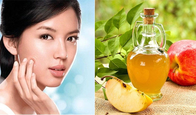 Giấm t&aacute;o g&oacute;p mặt trong hầu hết c&aacute;c bước l&agrave;m đẹp da của chị em