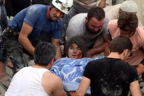 D&acirc;n thường bị thương v&igrave; kh&ocirc;ng k&iacute;ch ở TP Allepo, theo tình hình chi&ecirc;́n sự Syria mới c&acirc;̣p nh&acirc;̣t 