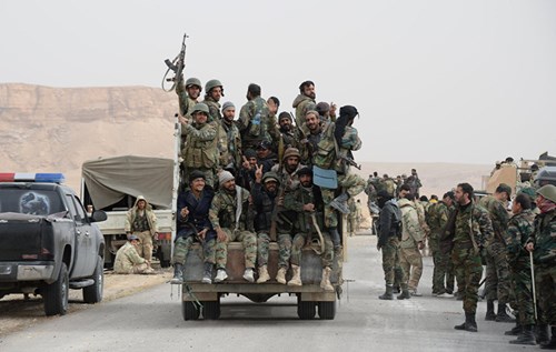 Binh sĩ quân đội Syria