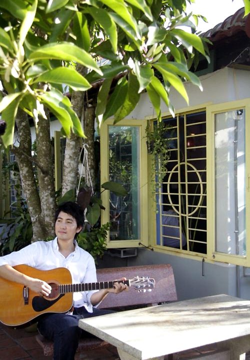 'Kh&ocirc;ng gian xanh' cũng khơi gợi cảm hững s&aacute;ng t&aacute;c cho H&ugrave;ng