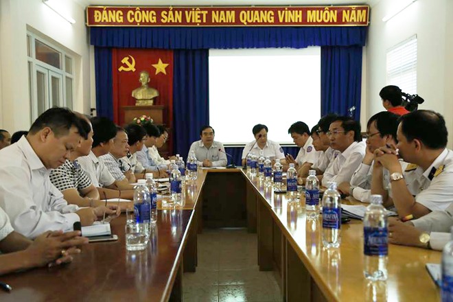 Cục h&agrave;ng hải Việt Nam tổ chức cuộc khẩn để b&agrave;n phương &aacute;n t&igrave;m kiếm 9 thuyền vi&ecirc;n mất t&iacute;ch. Ảnh: Tri thức trực tuyến