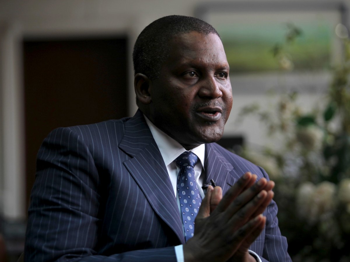 Tỷ phú Aliko Dangote. Ảnh: Reuters