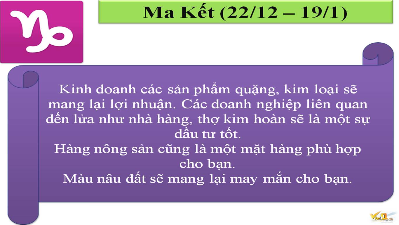 Cung ho&agrave;ng đạo Ma Kết 8.7.2014