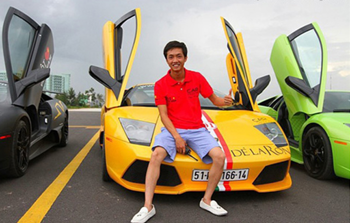 Cường Đ&ocirc; La nổi tiếng l&agrave; tay chơi si&ecirc;u xe nổi tiếng của Việt Nam