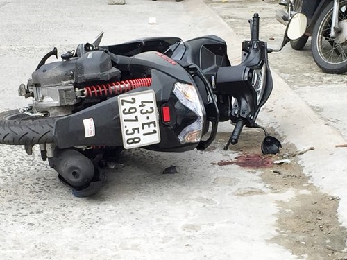 Hiện trường nơi xảy ra vụ tai nạn
