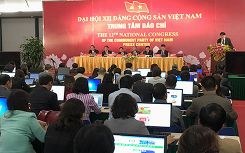 Đại hội đại biểu to&agrave;n quốc lần thứ XII của Đảng Cộng sản Việt Nam từ 20-28/1/2016, tại H&agrave; Nội.