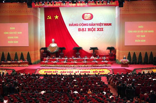  khai mạc Đại hội đại biểu to&agrave;n quốc lần thứ XII của Đảng 