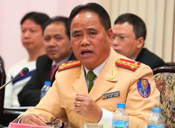 Trưởng Ph&ograve;ng CSGT H&agrave; Nội Đ&agrave;o Vịnh Thắng