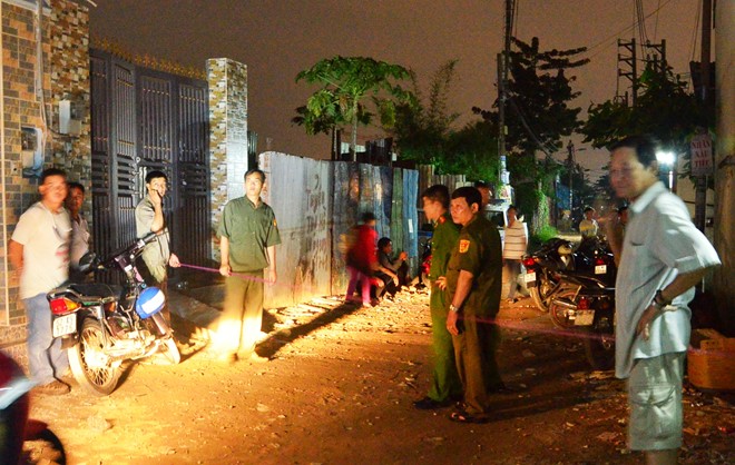  hiện trường vụ &aacute;n mạng