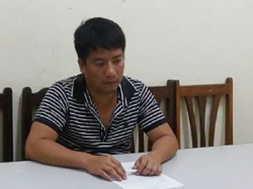 Đối tượng Tạ Như Việt tại cơ quan c&ocirc;ng an