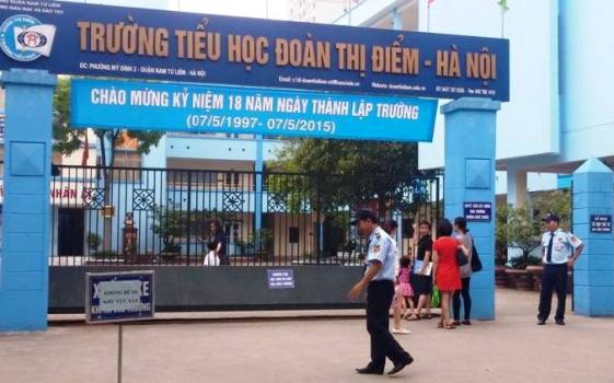 trường tiểu học D&acirc;n lập Đo&agrave;n Thị Điểm