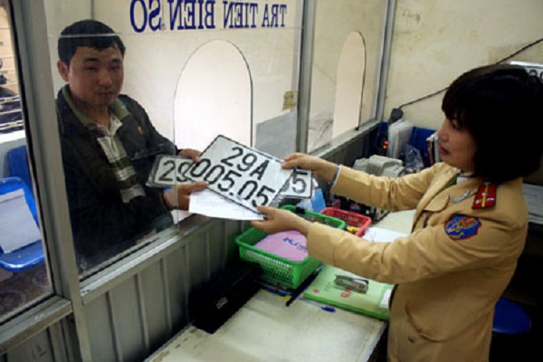 Th&ecirc;m điểm đăng k&yacute; xe ở H&agrave; Nội