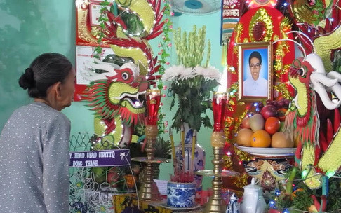 Lễ tang của em Đinh Thanh Thao