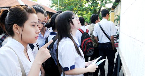 207 trường CĐ, ĐH đ&atilde; c&ocirc;ng bố điểm thi, điểm chuẩn đại học năm 2014