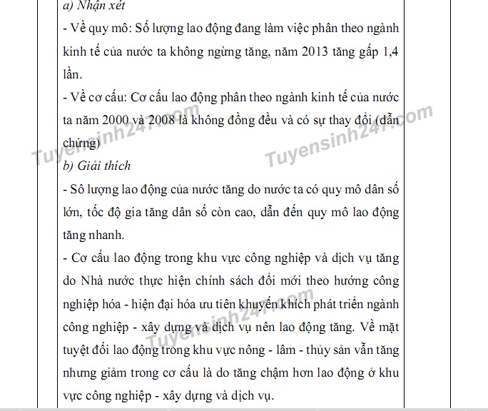 Đ&aacute;p &aacute;n đề thi m&ocirc;n Địa l&iacute; tốt nghiệp THPT Quốc gia năm 2016