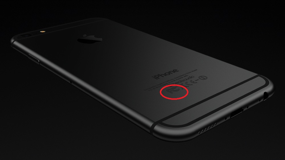 Dấu FC thường thấy tr&ecirc;n c&aacute;c sản phẩm iPhone thường thấy