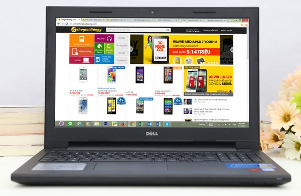 Dell Inspỉon cấu h&igrave;nh mạnh mẽ trong top laptop gi&aacute; rẻ