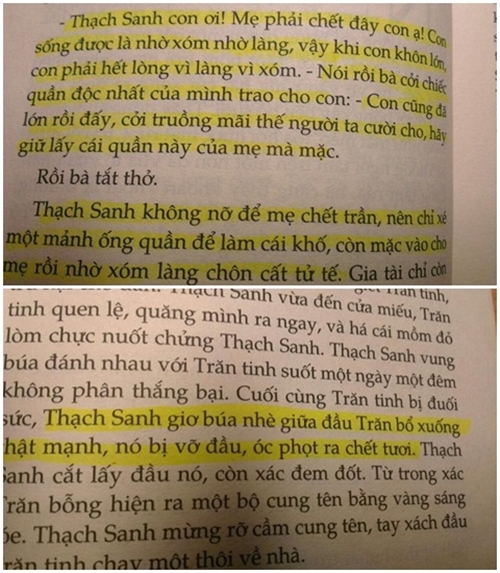 Dị bản Thạch Sanh g&acirc;y tranh c&atilde;i dư luận ngay sau vụ Th&aacute;nh Gi&oacute;ng tắm ti&ecirc;n