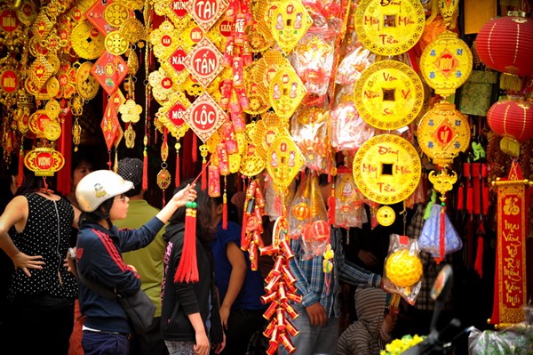 Chợ h&agrave;ng m&atilde; Quận 5 hứa hẹn sẽ đem lại những khu h&igrave;nh Tết &Acirc;m lịch tuyệt đẹp