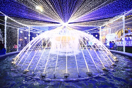Địa điểm vui chơi Gi&aacute;ng sinh năm 2014 l&yacute; tưởng nhất l&agrave; khu đ&ocirc; thị Royal City