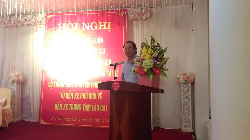 &Ocirc;ng Nguyễn Văn Thạo - Ph&oacute; Gi&aacute;m đốc Sở GTVT L&agrave;o Cai