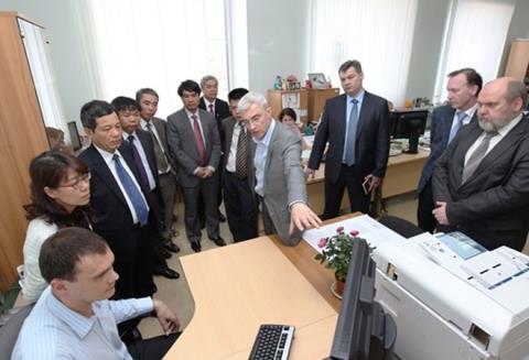C&aacute;c chuy&ecirc;n gia Việt Nam tham gia học tập tại nh&agrave; m&aacute;y điện hạt nh&acirc;n Nga