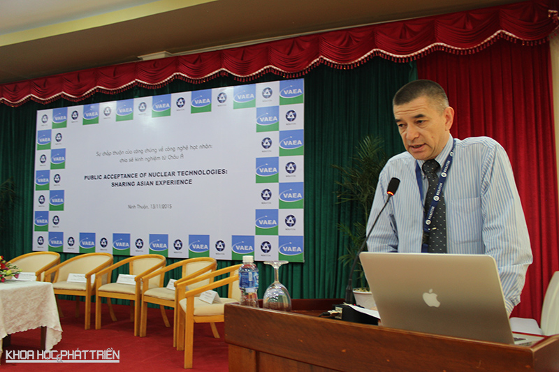 &Ocirc;ng Andrey Stankevich - đại diện Rosatom tại Việt Nam