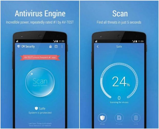 Top 5 ứng dụng diệt virus, bảo vệ thiết bị Android tốt nhất năm 2016 Top 5 ứng dụng diệt virus, bảo vệ thiết bị Android tốt nhất năm 2016