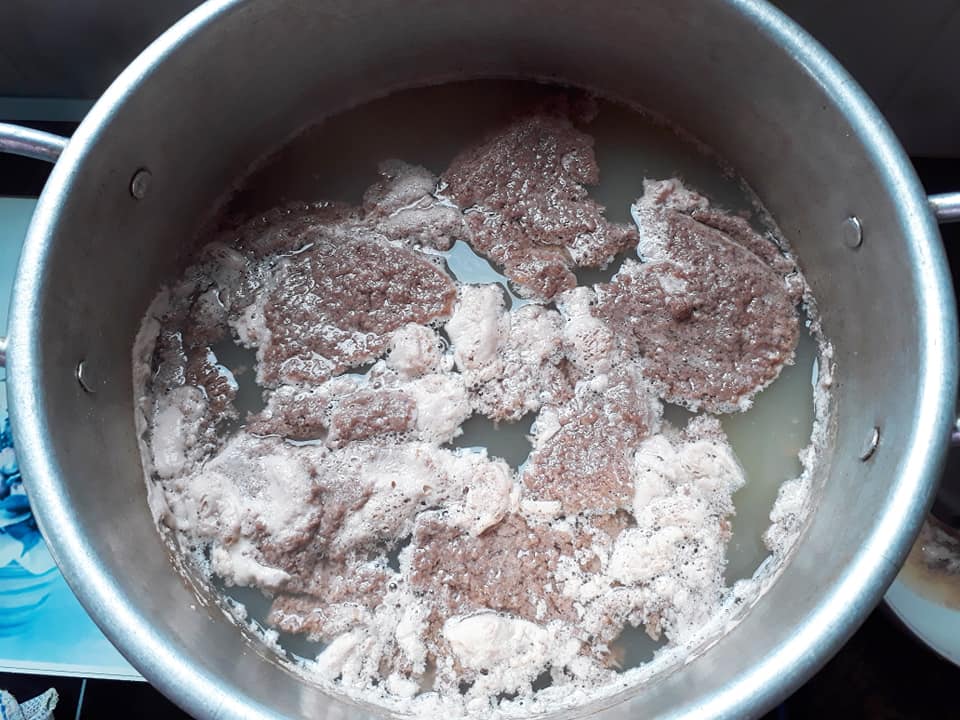 C&aacute;ch nấu canh cua đồng rau mồng tơi ngon