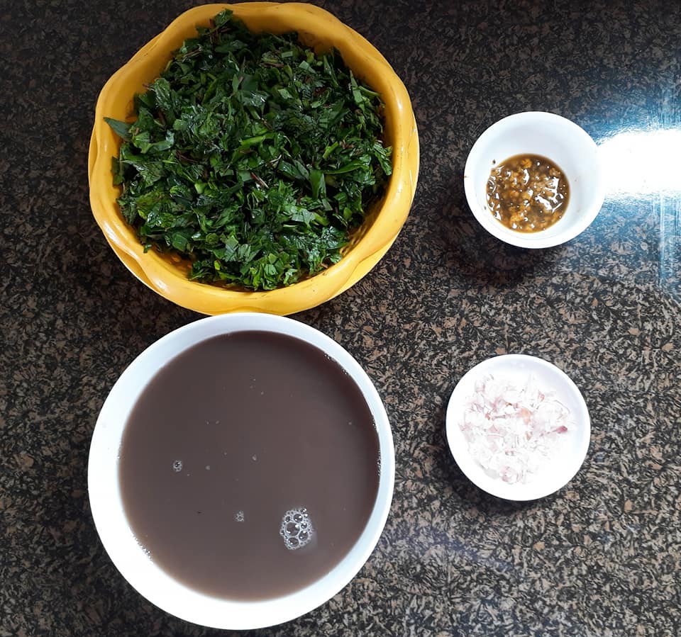 C&aacute;ch nấu canh cua đồng rau mồng tơi ngon