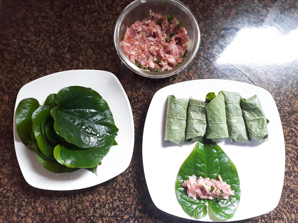 C&aacute;ch l&agrave;m m&oacute;n chả l&aacute; lốt thịt heo đơn giản, thơm ngon