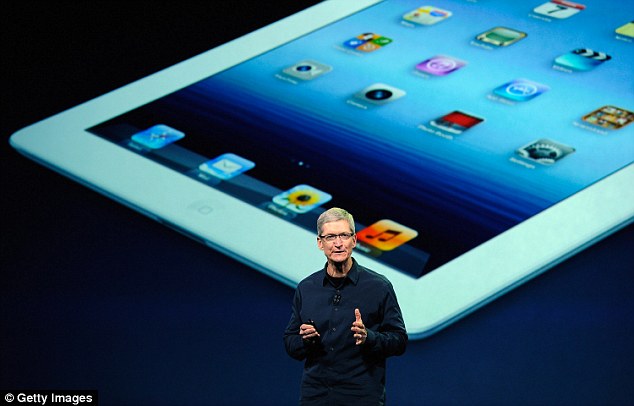 Apple ph&aacute;t h&agrave;nh m&aacute;y tỉnh bảng khổng lồ 12.9inch trong năm tới