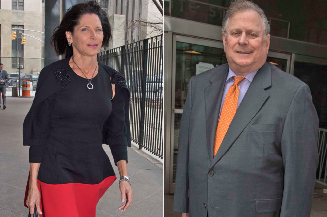 Tỷ ph&uacute; Daniel Rosenblum v&agrave; vợ Sheila. Ảnh: The New York Post