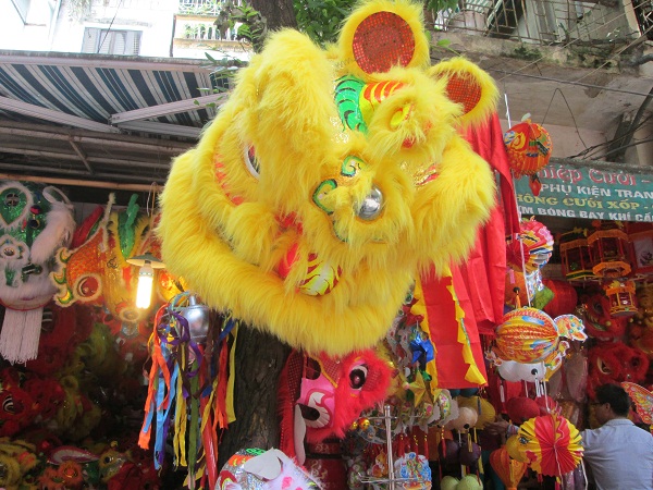 Sản phẩm đầu Lân này có giá tới cả triệu đồng/sản phẩm