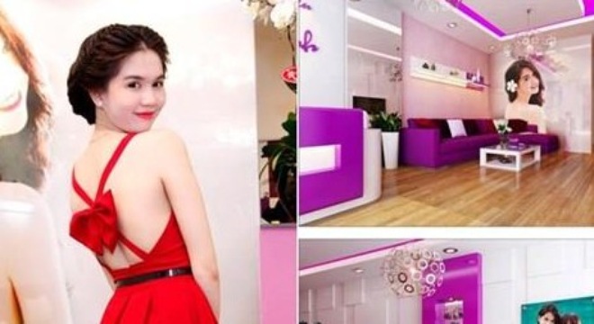 B&ecirc;n ng&ograve;a spa mang t&ecirc;n &Aacute;nh Trinh