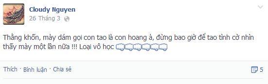 Lời nhắn nhủ của Thanh V&acirc;n Hugo tr&ecirc;n facebook